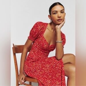 Reformation Lacey Dress in Baila Size 18